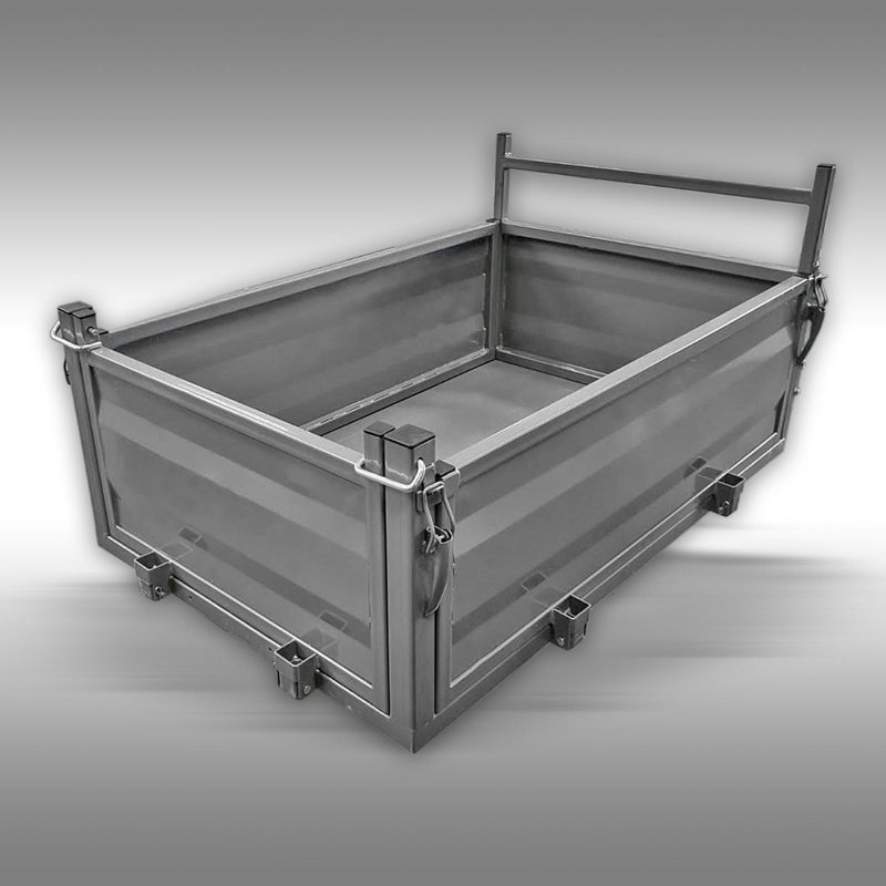 Flachmulde für Raupendumper Jansen RD-200