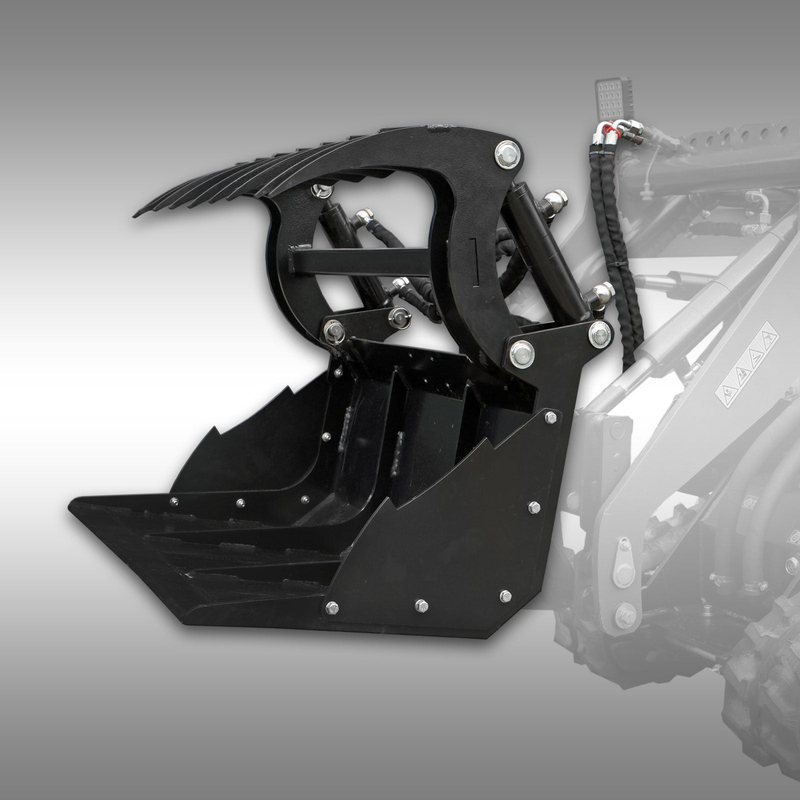 Greifschaufel für Kompaktlader Jansen KL-200